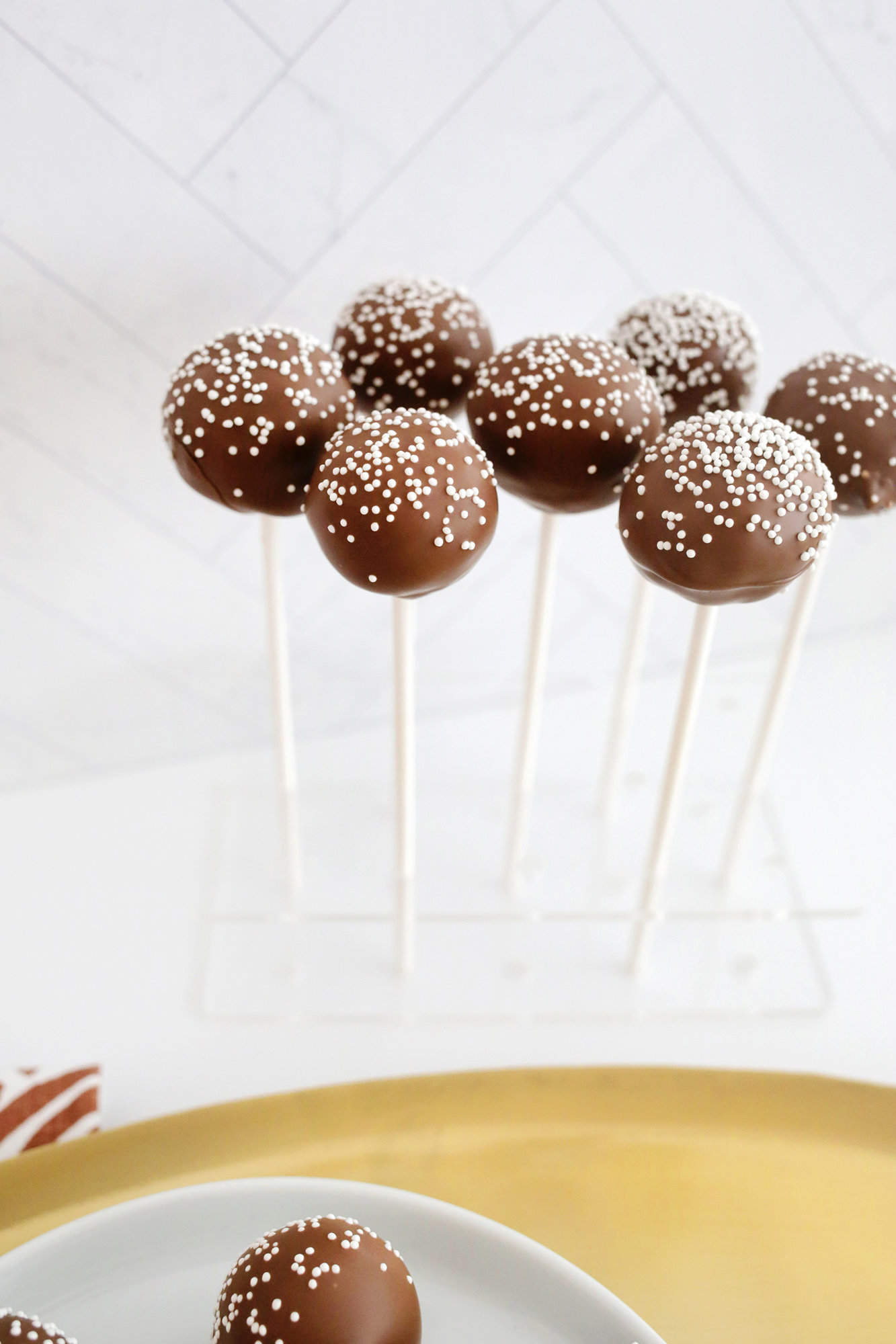 chocolate cake pops