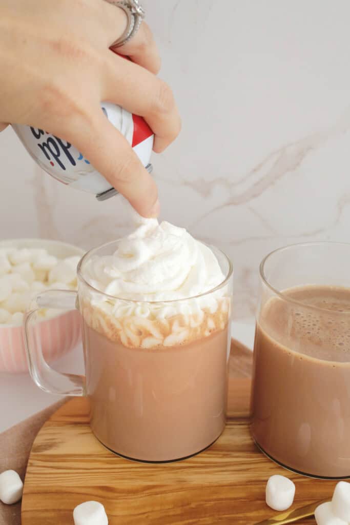 homemade hot chocolate