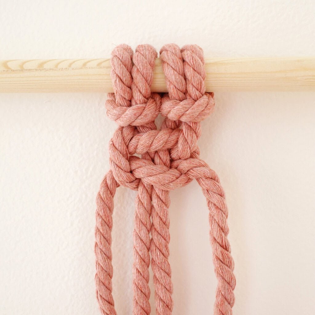 square knot macrame