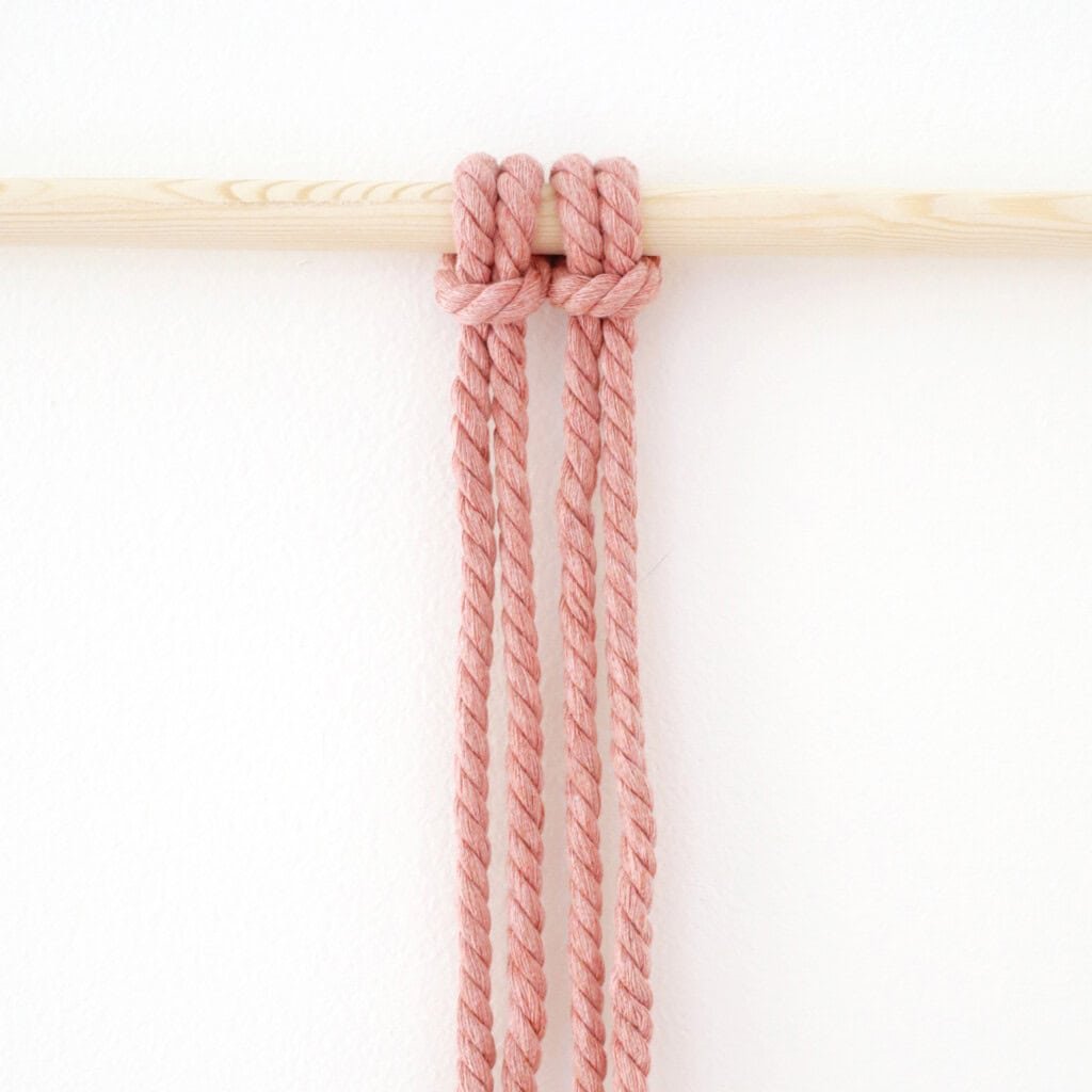 square knot macrame